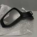 Lqito Left Driver Side Mirror Compatible With 2020 2021 2022 2023 2024 2025 Toyota Highlander With Manual Folding Power Glass Heated Turn Signal Blind Spot White Replace#87940-0E350(7Pins)