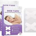 Mouth Tape for Sleeping Gentle Transparent White Tape 480 Pcs - Hypoallergenic for Sensitive Skin, Painless Removal, Breathable Comfortable to Exercise