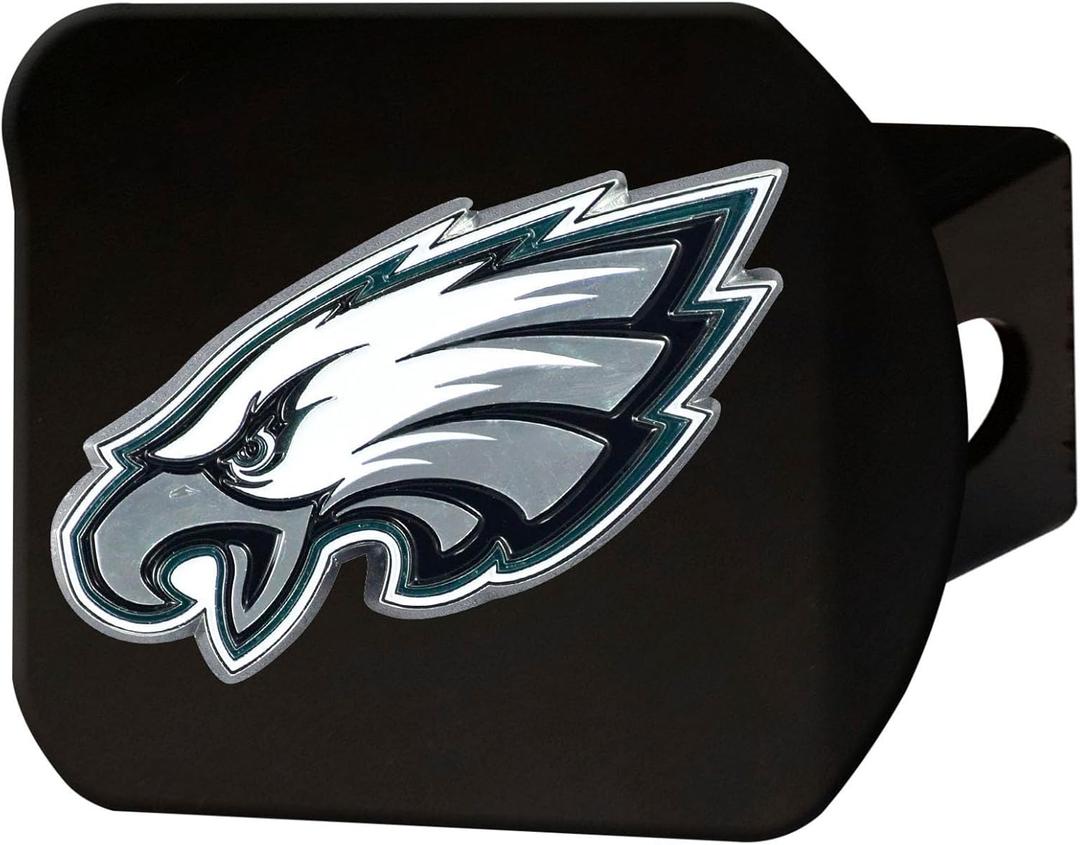 FANMATS NFL Unisex-Adult Black & Color Logo (3.4"x4", Green)