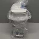 Cesun Slim Bathroom Trash Can with Lid Soft Close, 6L/1.6 Gallon Stainless Steel Small Garbage Can with Foot Pedal and Removable Inner Bucket, Slim Wastebasket for Bathroom, Office, Toilet (White)