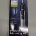 Norelco Philips Nose Trimmer 5000 for Nose, Ears, Eyebrows Trimming Kit, NT5600/62 (Latest Version)