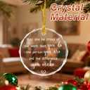 May You Be Proud of The Work You Do The Person You are and The Difference You Make, Thank You Gifts, Appreciation Gifts, Proud of You Gift, Employee Gift, Crystal Christmas Ornament