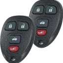 SUPALAND Keyless Entry Remote Control Key Fob Replacement Fits for Chevy Malibu Cobalt 2005-2012 Pontiac G5 G6 Grand Prix Solstice 2005-2010 Buick Lacrosse Saturn Aura Sky KOBGT04A 15252034