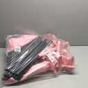 Large Baby Playpen 74"x50", Baby Girl Play Pen for Babies and Toddlers Pink, Safe Structure and Soft, Skin-Friendly Fabric with Zipper Gates