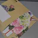 Humming Bird Pop Up Card, 19.5 Inch Real Sized Display 3D Valentine Greeting Card, Paper Flower Bouquet, Gift for Valentines Day, Birthday, Mothers Day, Includes Envelope & Message Note