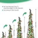 MYMULIKE 2Pack Garden Trellis for Climbing Plants Outdoor Indoor Pot 67'' Cucumber Trellis for Climbing Plant Support for Climbing Vegetables Plants Garden Obelisk Trellis Tomato cage & Climbing Rose