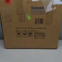 SpaceAid 3 Tier Rotating Shoe Rack Tower, Spinning Shoe Display Lazy Susan, Revolving 360 Shoe Rack Storage Round Carousel, Vertical Handbag Rotate Shoes Closet Organization (3-Tier Black)