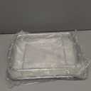 Air Fryer Basket for Oven, 2 Set Oven Air Fryer Basket and Tray with 60 PCS Parchment Papers, DEGOVIN Crisper Tray Non-stick Stainless Steel Air Fry Pans for Convection Oven(15.8"  11" & 13"  9.7")