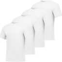 Hanes Men's Essentials Tshirt 4 and 6 Packs, ComfortSoft Tee, Cotton Shirt for Men (X-Large)