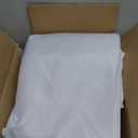 HolidayIdeas 2 Pack Fitted Table Clothes - 48 x 24 Inch - White Rectangle Tablecloths for 4 Foot Tables, Polyester Fabric Tablecloth for Folding Table, Parties, Birthday, Wedding, Trade Show