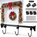 Christmas Garland Hanger for Front Door, Adjustable 27.6''-47.2''