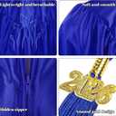 SOMSOC 4 Pieces Kindergarten Graduation Cap and Gown Set for Preschool Nursery Kids Graduation Stole Gown with 2026 Tassel
