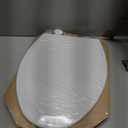 Bemis 1500EC 390 Lift-Off Wood Elongated Toilet Seat, Cotton White (Pack of 1)