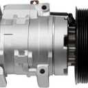 ECCPP Air Conditioning Compressor for Toyota Corolla Matrix 1.8L 2003 04 05 06 07 2008 AC Compressor with Clutch 10S15L Rapid Cooling