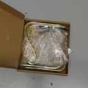 DOYOLLA Christmas Stocking Holders Xmas Fireplace Hanger Hooks Set of 4(Rust Black)