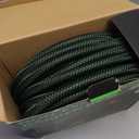 Garden Hose 100ft, Non-Expanding Flexible Hose, Lightweight, Kink Free, Sturdy, Leak-Proof, Portable, Water Hose with 10 Function Nozzle for Outdoor, Yard, Lawn, Car Wash and Camper Use