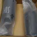 MOMEEMO Amber Shower Dispenser Set, Contains 2 Extra-Thick PET Plastic Bottles with Bamboo Pumps, Shampoo and Conditioner Dispenser for Shower Perfect for Modern Bathroom Decor. (Amber)