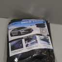 EcoNour Windshield Cover for Ice and Snow - Universal Fit for Car, SUV, Truck, Heavy Duty 600D Oxford Fabric Frost Protector for Ice & Sleet, Includes Anti-Theft Straps, Medium (69"x42")