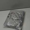 Amazon Basics Dining Chair Covers, Stretch Parson/Dining Chair Slipcover, Removable Washable Chair Protector for Home/Restaurant/Banquet, Light Grey, 6-Pack