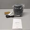 Amazon Basics Ceramic Space Heater, Portable Indoor Heating Solution, With Overheat and Tip-Over Protection, Thermostat, Non-Oscillating, 1500W, 7.52"D x 6.34"W x 9.45"H, Black