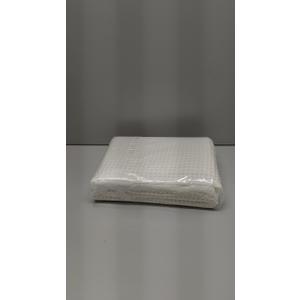 MIULEE Set of 2 Waffle Bathroom Rugs, Boho Bath Rugs Non Slip Washable, Super Absorbent Bath Mats, Ultra Soft Rubber Backed Shower Mats for Bathroom Floor, Tub and Shower, White, 18x30 Inch