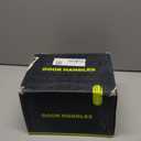 4 Pack Antique Brass Door Knobs Crystal Door Knob Interior Privacy Door Knob for Bedroom and Bathroom Glass Door Knob,Zinc Alloy