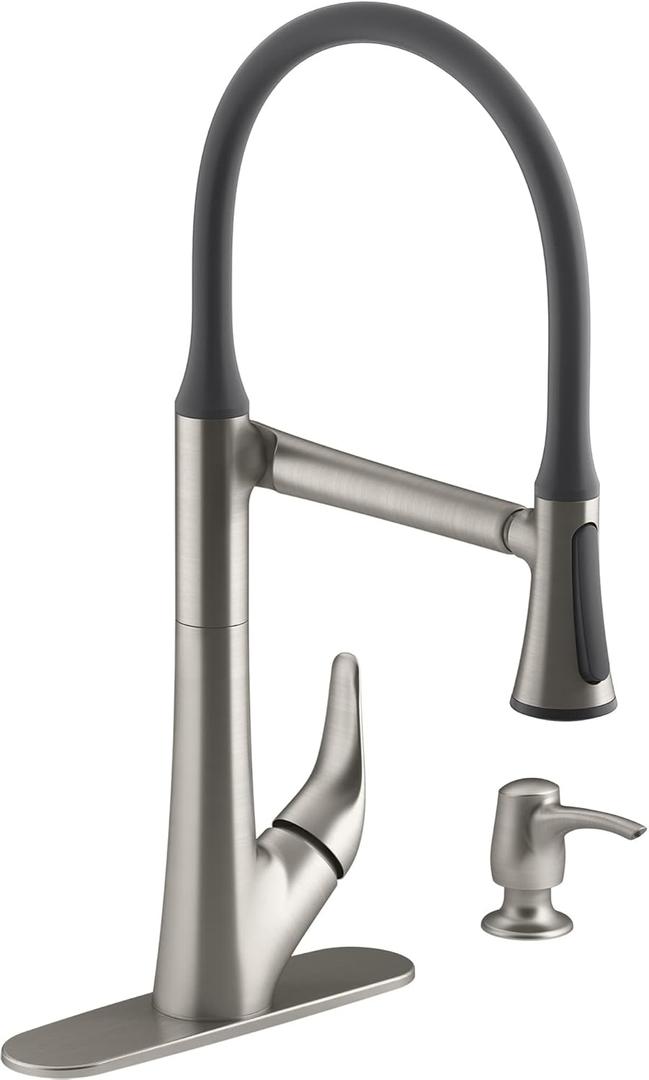 ARISE PULLDOWN KITCHEN FAUCET (Vibrant Stainless)