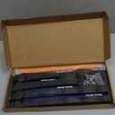 2026 Upgrade Offset Extension Wrench and 3 Different Lengths Extension Clamps Tight Tool, Versatile Vise Grip, Includes 1/2", 1/4" , 3/8" Drive Adapters, Universal Ratchet Extensions for Tight Spaces (Blue and Orange)