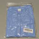 Men's Casual Shirts Classic Button Mens Casual Henley t-Shirt Classic Summer Basic Solid Lightweight Tees Top (X-Large, Blue)