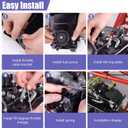 Throttle Top Plate Kit Engine Motor Mount Compatible with Predator 212 224cc 196cc GX200 GX160 GX140 Engine Coleman CT200U CT200U-EX BT200X KT196 Baja Trailmaster MB200 Mini Bike Go Kart Parts