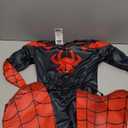 MARVEL Official Toddler Deluxe Halloween Costume - Premium Quality Padded Jumpsuit and Fabric Headpiece (3T-4T)