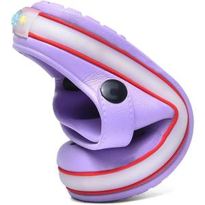 Toddler Kids Clogs Boys Girls LED Garden Shoes Light up Sandals Slip on Quick Dry Beach Slippers
 8 Toddler