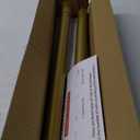 Gold Shower Curtain Rod 31 to 43 Inch,1 Inch Diameter Adjustable Spring Tension Stainless Steel Telescoping Rod,Easy Install,No Rust