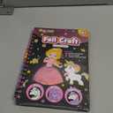 FUNNYB&G Foil Art Crafts for Kids Ages 4-8: Easter Basket Stuffers Essentials for Kids 2026, Easter Gifts for Girls, Crafts Supplies,Party Favors, Creative Toys for Girls 4 5 6 7 8 Years Old(Princess)