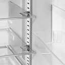 OSALADI Shelf Clips 50 Pcs Cabinet Shelf Pegs Metal Supports for Wood Shelving Easy Installation Stable Partition Bracket for Kitchen Cabinets Bookcases and Glass Shelves