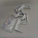 Frienda 4 Pcs White Curtain Rod Support Brackets Adjustable Curtain Rod Hangers for 1 Inch Diameter General Hardware Holders Wall Bracket Hanger Hooks with Screws