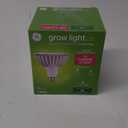 GE Grow LED Light Bulb, PAR38 Flood Light, Indoor LED Grow Lights for Flowers and Fruit, Advanced Red Light Spectrum, 25,000 Hour Lifespan, 50 PPF, 1 Pack (Packaging May Vary)