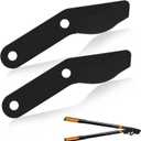 2 PCS Steel Blade for Fiskars Replacement 32" PowerGear 2 - Large Blade for Fiskars Garden Tools
