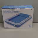 Jasonwell Inflatable Tanning Pool Lounger Float 4 in 1 Sun Tan Tub Sunbathing Lounge Raft Floatie Toys Water Filled Bed Mat Pad for Kids Adult Blow Up Kiddie Ball Pit Pool (XL) (Blue)