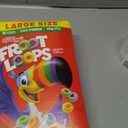 Kellogg's Froot Loops Breakfast Cereal, Fruit Flavored, Breakfast Snacks with Vitamin C, Large Size, Original, 13.2oz Box (1 Box) (EXP 10/17/26)