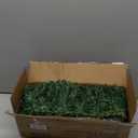 Christmas Garland 9ft with 50 Led, 320 Tips Prelit Fraser Fir Xmas Garland with 50 LED Lights, Lush and Classics Green Style for Indoor Outdoor Home Decoration (Brief-classic_battery)