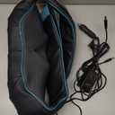 InvoSpa Shiatsu Neck and Back Massager with Heat - Deep Kneading Pillow for Massage - Electric Full Body Massager (Blue)