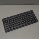 nuphy Node75 Wireless Mechanical Keyboard, 75% Hot Swappable Custom Low Profile Keyboard, 84 Keys Computer Gaming Keyboards, Supports Touch Gestures, PBT Keycaps, RGB Backlit, Bluetooth/2.4GHz/USB-C