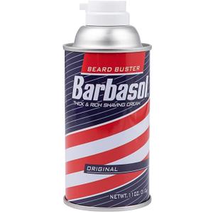 Barbasol Diversion Safe Stash Can 11oz Travel Size with Food Grade Smell Proof Bag and Hidden Compartment for Keys, Cash and Valuables