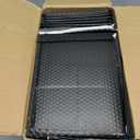 Proprobag 8.5 x 11 Bubble Mailers 50 Pack - Outer Size 9x12 Heavy Duty Black Padded mailer with Self Seal, Waterproof Shipping Envelopes, Bubble Wrap Protection for Ecommerce, Non See Through