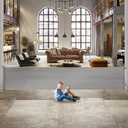 140 Inch Outdoor Retractable Gate for Dogs Extra Wide Baby Gate Retractable Dog Gates for Doorway Extra Wide Dog Gate for Large Openings Extra Wide Pet Gate for Stair Retractable Baby Gates for Stairs (Gray)