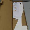 19.7in Giant Light Up Honeycomb Paper Christmas Tree, Indoor Christmas Decorations and Holiday Centerpieces for December Holiday Season Home Office and Xmas Party Supplies