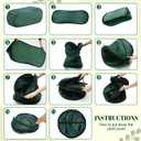4 Pack 35 x 14 x 16 in Pop up Garden Plant Shade Tent 80% UV Resistant Plant Shade Net Foldable Crop Cage Cloth with Stakes for Outdoor Vegetable Fruit Protector Sun Protection Easy Setup