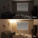 Honeywell 3000LM LED Floor Lamp, Torchiere Floor Lamps with Remote Control, F2 Sunturalux 40W Eye-Caring Reading Light, 2700-5000K 6 RGB Modes RGB Standing Lamp for Bedroom Living Room Office White