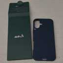 Mous for iPhone 16 Case Slim MagSafe Compatible - Super Thin 2.0 - Magnetic Phone Cover - Navy Blue